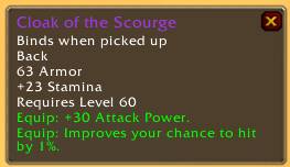 Cloak of the Scourge