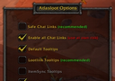 Options Screen