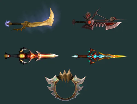 Agrandir l’illustration : Nouveaux modèles d'épées du patch 2.1