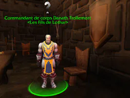 Commandant de corps Danath Trollemort, des Fils de Lothar