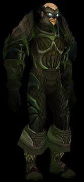 Voleur en armure de gladiateur en cuir, set PvP des champs de bataille