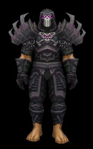 Armure Mantemort (T5) vue de face